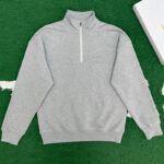 디올 【잔디집】 로고 하프 집업 스웨트셔츠 맨투맨（레어）