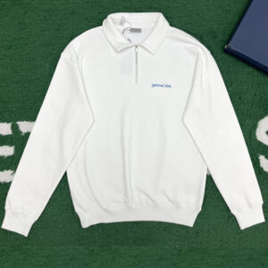 디올 【잔디집】 Tag 지퍼 카라 스웨트셔츠（레어）