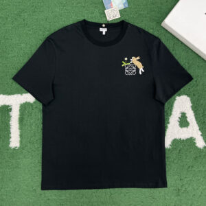 로에베 【잔디집】 Bunny 아나그램 반팔 티셔츠 2color（레어）