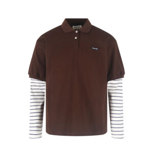 미우미우 【잔디집2】 저지 폴로 셔츠（세븐）