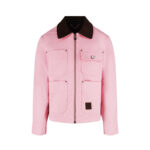 루이비통 【잔디집2】 x 니고 리브드 코듀로이 카라 워크웨어 블루종（세븐）