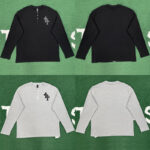 크롬하츠 【잔디집】 와플 헨리넥 긴팔 티셔츠 (레어)