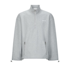 미우미우 【잔디집2】 코튼 플리스 지퍼 스웨트셔츠（세븐）