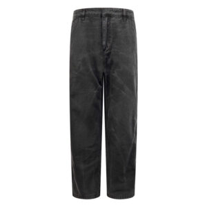 프라다 【잔디집2】 로고 레더 팬츠（세븐）