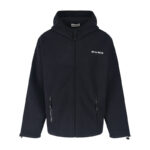 미우미우 【잔디집2】 플리스 후드 자켓（세븐）