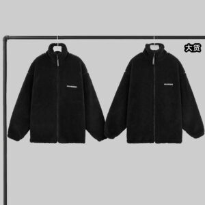 발렌시아가 【YD공장】 백 집업 시어링 자켓