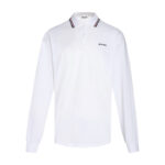 미우미우 【잔디집2】 로고 폴로 코튼 스웨터（세븐）