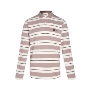 미우미우 【잔디집2】 코튼 저지 폴로 셔츠（세븐）