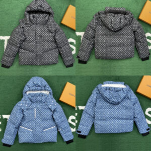 루이비통 【잔디집】 스키 자켓 데님 이팩트 모노그램 (레어)