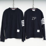 톰브라운 【사슬공장】 4-Bar 사선완장 스웨트셔츠 맨투맨