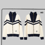 루이비통 【YD공장】 니티드 블루종 코튼 세일러