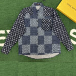 루이비통 [잔디집] MNGM Waves 다미에 플란넬 셔츠 x 니고