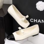 샤넬 【Happy】 25B 메리 제인 발레리나 플랫 슈즈 （터보）