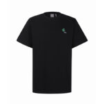 디올 【잔디집2】 （세븐） 클로버 자수 코튼 반팔 티셔츠