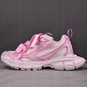 발렌시아가 【XA공장】 3XL 세틴 보우 스니커즈 핑크