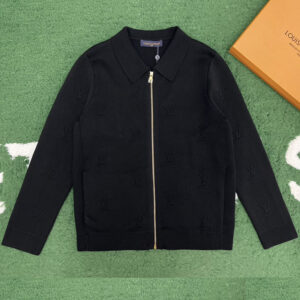 루이비통 【잔디집】 LV 블루종 엠보스드 테크니컬 울 (레어)