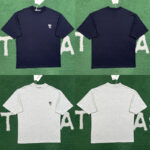 아크네 【잔디집】 로고 티셔츠 오가닉 코튼 저지 (레어)