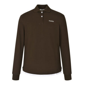 미우미우 【잔디집2】 로고 폴로 셔츠（세븐）