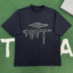 발렌시아가 【잔디집】 3B 리퀴파이드 오버사이즈 반팔 티셔츠 (레어)