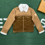 루이비통 【잔디집】 트러커 자켓 코듀로이 앤 시어링 믹스 (레어)