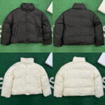 아미 【잔디집】 드 꾀흐 태피터 다운 패딩 자켓 (레어)