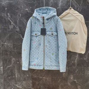 루이비통 데님 모노그램 자켓 인디고