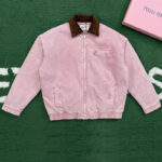 미우미우 【잔디집】 블루종 자켓 패디드 데님 (레어)