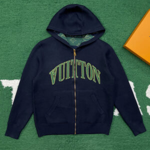 루이비통 【잔디집】 모노그램 더블 페이스 리버서블 후디 （레어）