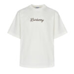 버버리 【사슬공장】 서퍼 반팔 나이트 티셔츠