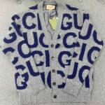 구찌 [터보공장] (TJ공장) 인타르시아 로고 울 가디건