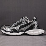 발렌시아가 【XA공장】 3XL 스니커즈 원아웃 이팩트 블랙 실버