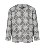 루이비통 【잔디집2】 시크 아가일 체크 울 자켓（세븐）