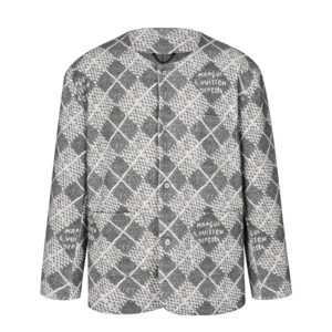 루이비통 【잔디집2】 시크 아가일 체크 울 자켓（세븐）