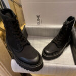 셀린느 【터보】 벌키 레이스업 부츠 （TJ공장）
