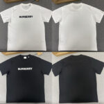 버버리 【TJ공장】 (터보) 코튼 로고 반팔 티셔츠
