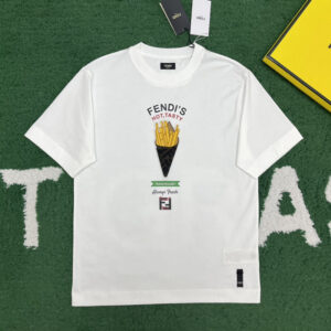 펜디 【잔디집】 펜딜리셔스 반팔 티셔츠（레어）