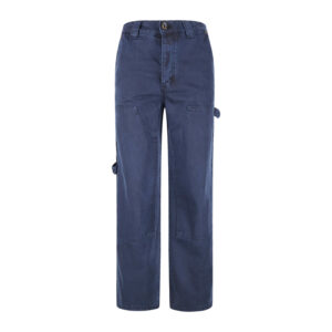 루이비통 【잔디집2】 25FW 가먼트 다이드 데님 카펜터 팬츠（세븐）