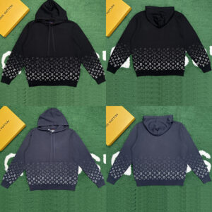 루이비통 【잔디집】 모노그램 코튼 그라디언트 후디 (레어)