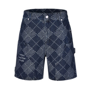 루이비통 【잔디집2】 다미에 카펜더 데님 숏 팬츠（세븐）