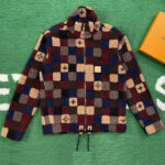 루이비통 【잔디집】 다미에 블루종 플리스 (레어)