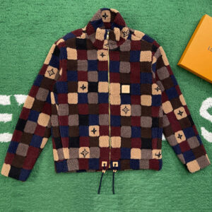 루이비통 【잔디집】 다미에 블루종 플리스 (레어)