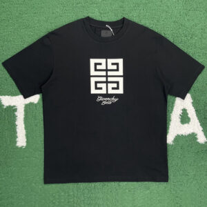 지방시 【잔디집】 4G 모티프 반팔 티셔츠 코튼 (레어)