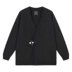 지방시 [잔디집2]  블랙 패드락 울 가디건 (세븐)