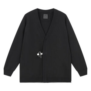 지방시 [잔디집2]  블랙 패드락 울 가디건 (세븐)