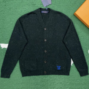 루이비통 【잔디집】 x 니고 LV 포켓 캐시미어 가디건（레어）