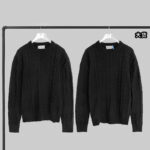 디올 【YD공장】 아가일 체크 울 캐시미어 니트