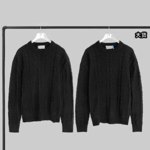 디올 【YD공장】 아가일 체크 울 캐시미어 니트