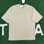 아미 【잔디집】 드 꾀흐 패치 티셔츠  (레어）