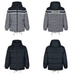 디올 【잔디집2】 리버시블 롱 다운 자켓（세븐）