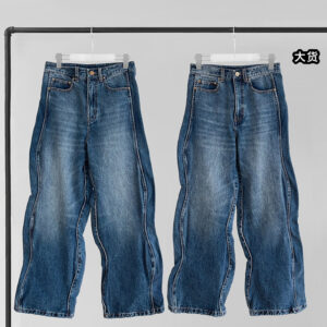 루이비통 【YD공장】 인디고 웨이비 위시드 데님 팬츠